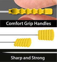 flat grip - Applique pins flat head fine  Taylor seville magic pins at 2 Sew Textiles art quilt fabric supplies
