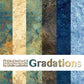 Brown Grey Blue marble - Stonehenge Gradations by Linda Ludovico for Northcott available at 2 Sew Textiles Art Quilt Supplies