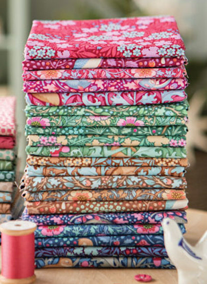 half metre bundle shop cut Tilda Hibernation fabric series.. - 2 Sew Textiles - Art quilt fabric supplies