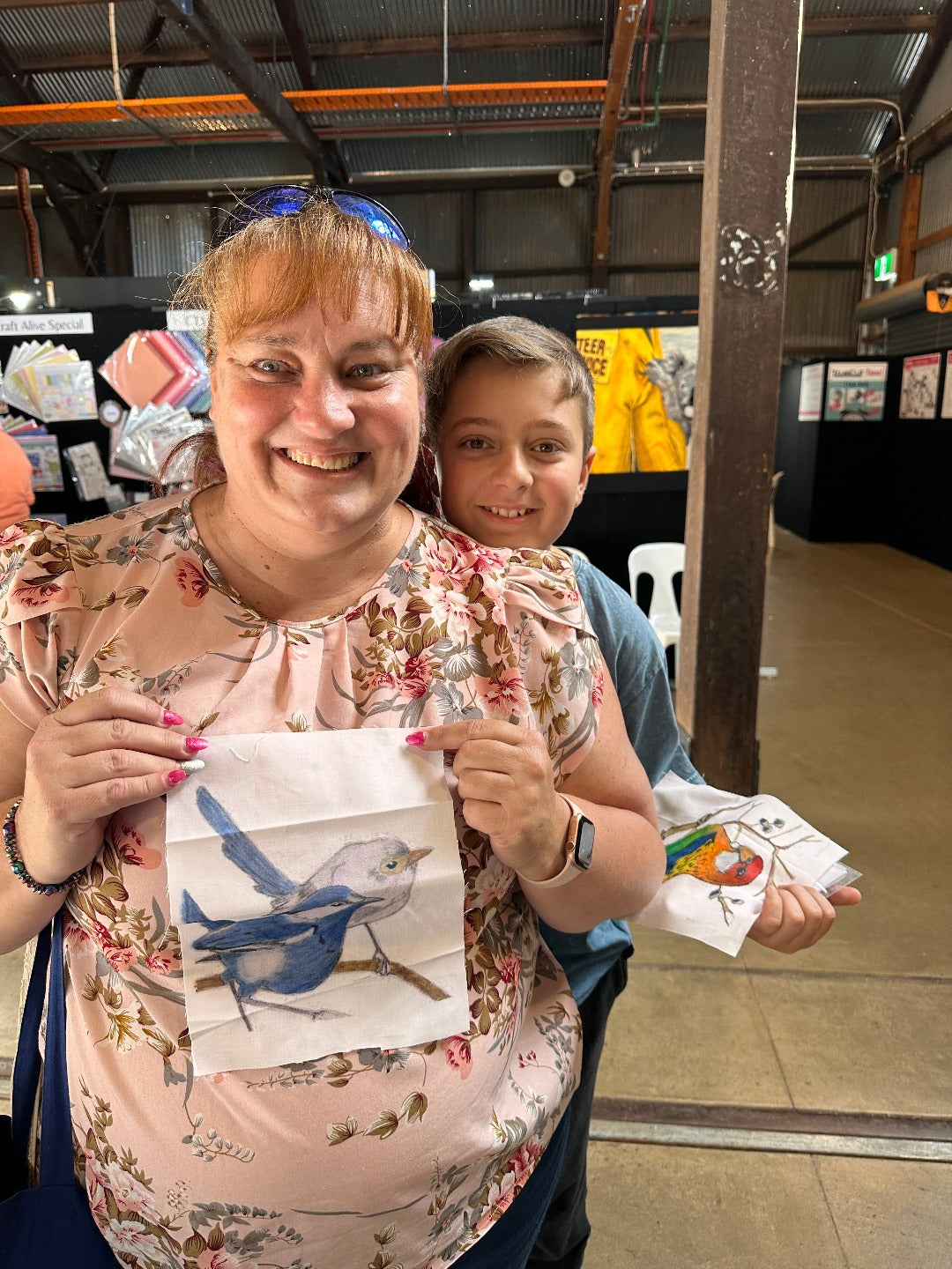 Happy creatives - at craftalive toowoomba - 2 sew textiles art quilt supplies