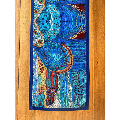 Table Runner- Two Sisters - Show stopping authentic Aboriginal  designs