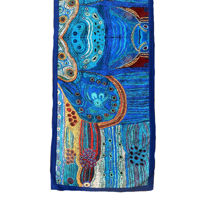 Table Runner- Two Sisters - Show stopping authentic Aboriginal  designs