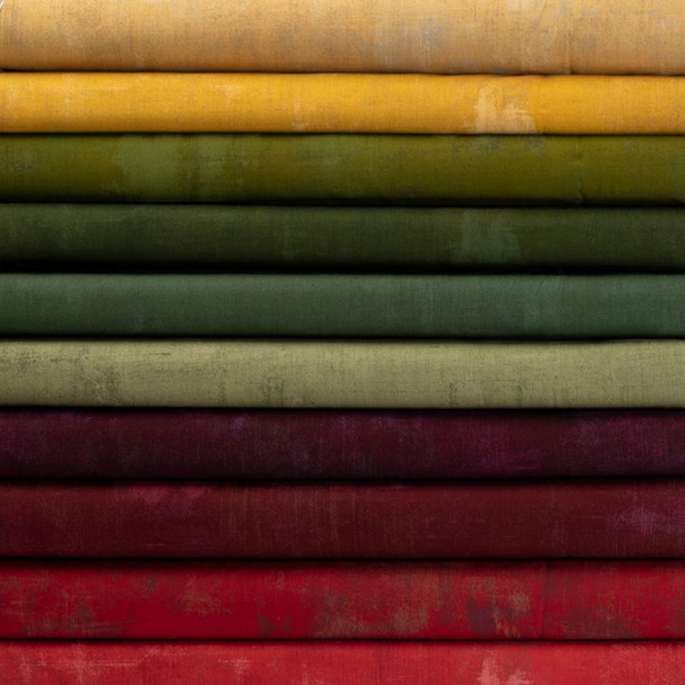 Moda Grunge Yuletide - pre-cut bundle 10 fat quarters