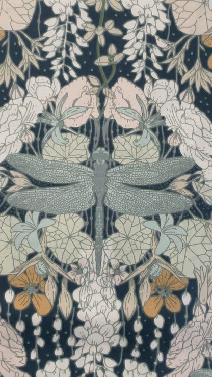 Spring Equinox for Art Gallery Fabrics - Libellule Awakening - SPE68300 + Free Pattern