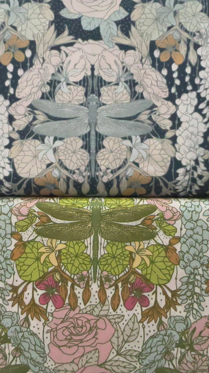 Spring Equinox for Art Gallery Fabrics - Libellule Ascension - SPE78300 + Free Pattern