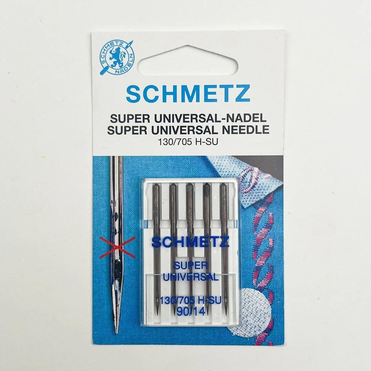 Schmetz Sewing Needles - Quilting - Microtex - Super Universal