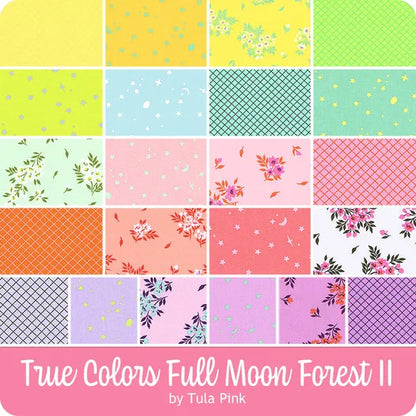TRUE COLORS - Tula Pink - Layer Cake 10" pre cut + free pattern
