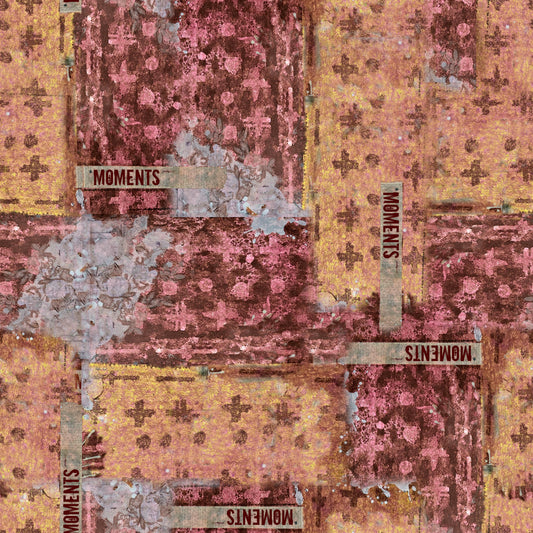 Seth Apter Live Out Loud quilt fabric collection  available at 2 sew textiles art quilt supplies Moments - Sunset