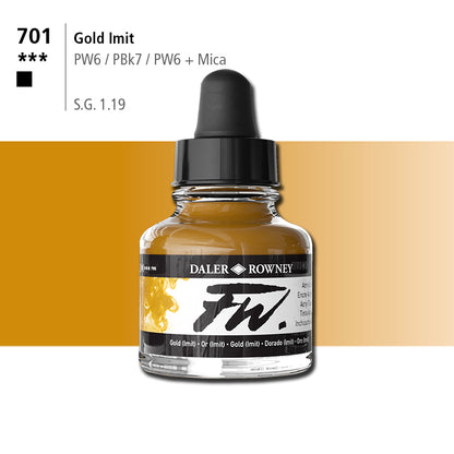 Encres acryliques - Daler Rowney - Encres FW