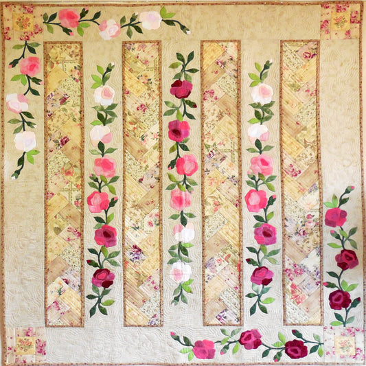 Antique Tea Roses - Quilt Pattern