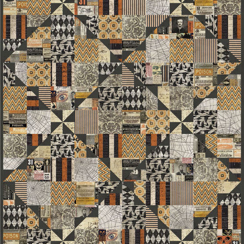 Free Pattern - Tim Holtz - Illusions quilt pattern by Freespirit