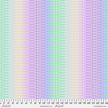Tula Pink - Moon Garden - Oopsie Daisy - Dusk - per half metre - with free Tumble quilt pattern