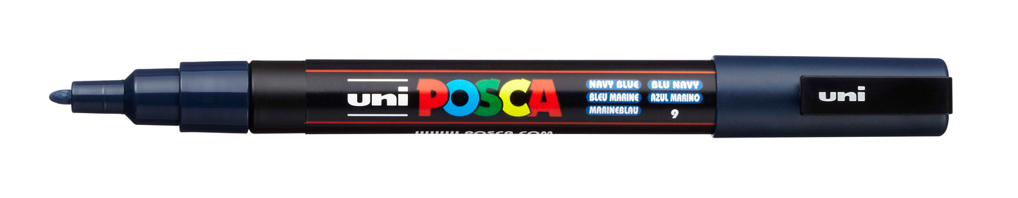 Stylos à peinture Posca - PC3M - métallisé inclus