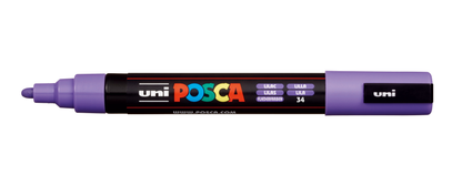 Posca Paint Pens - PC5M - incl Metallic & Fluorescent