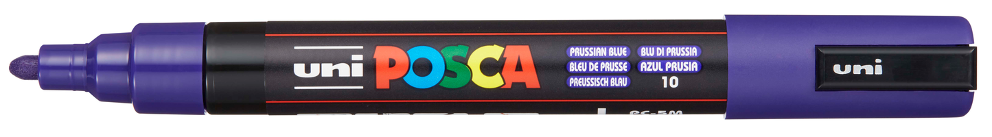 Stylos à peinture Posca - PC5M - avec métallisé et fluorescent