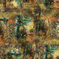 Abandoned by Tim Holtz dropcloth quilting fabric in multi pattern and colour Full Repeat