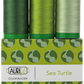  thread collection - Aurifil Thread Collection Endangered Animals 3 reels of 40Wt Foundation Paper pieced pattern and 3 solid fabric