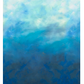 Sky ombre fabric blue skies from the sky collection by Jennifer Sampou