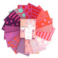 Tula Pink - True Colours -  FLAMINGO - Fat Qtr Bundle - 16 pieces