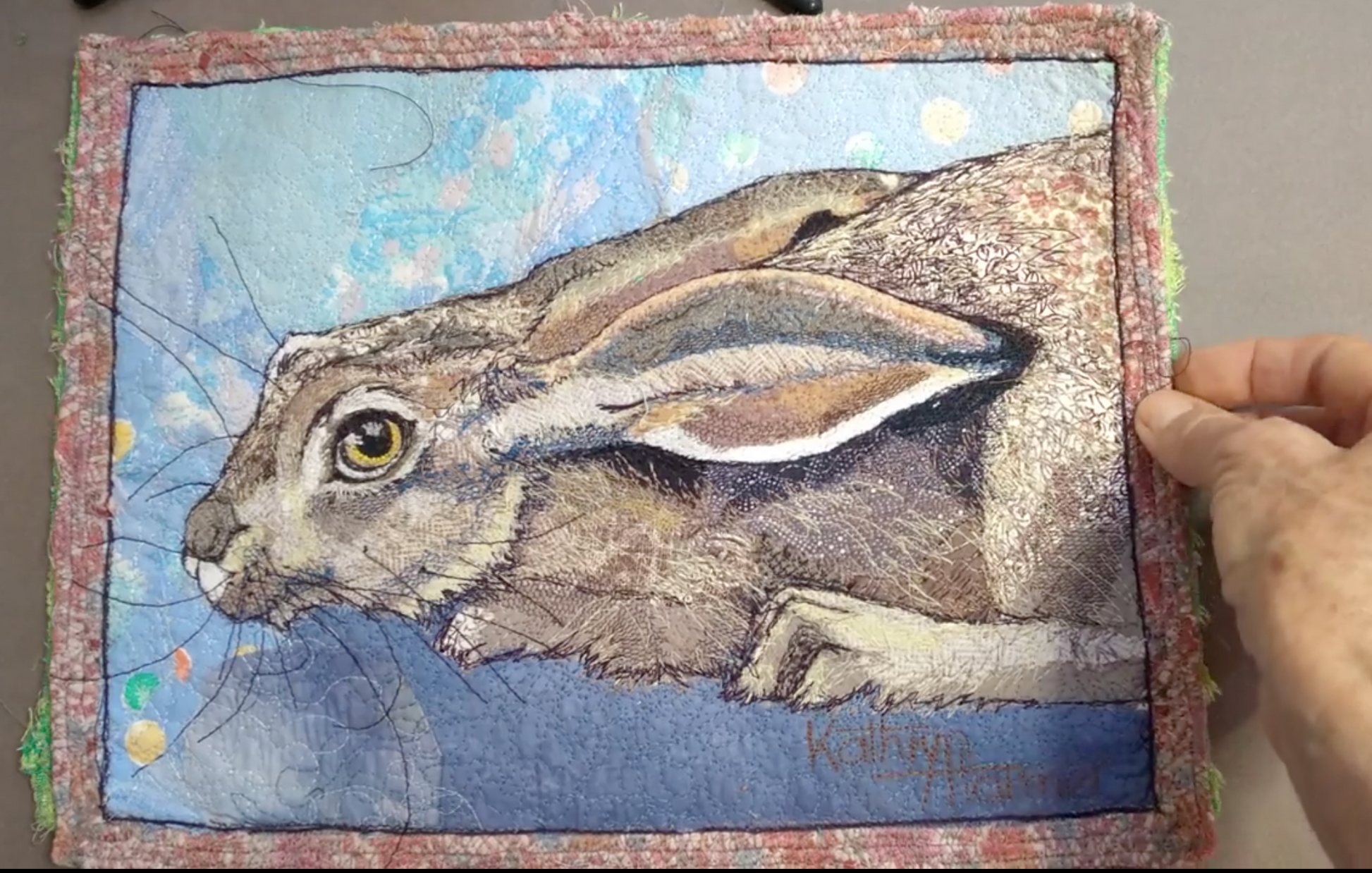 Workshop in a box - 2 Sew Textiles - Kathryn Harmer Fox