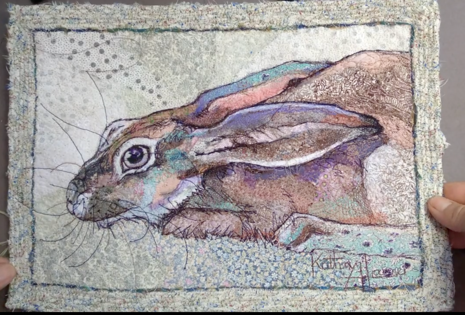 Workshop in a box - 2 Sew Textiles - Kathryn Harmer Fox