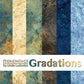 Grey black blue cream marble - Stonehenge Gradations by Linda Ludovico for Northcott available at 2 Sew Textiles Art Quilt Supplies