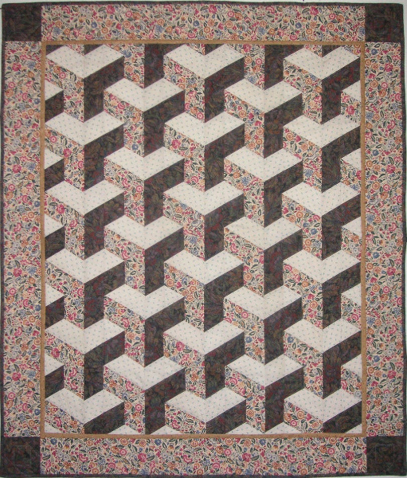 Inner City - Quilt Pattern Clever - Strip Pieced - Pas de coutures en Y !