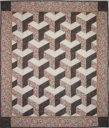 Inner City  - Quilt Pattern  Clever - Strip Pieced - No Y seams!