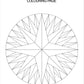 Mariners Compass - Multi version pattern - 3 sizes - 3 outer ring options
