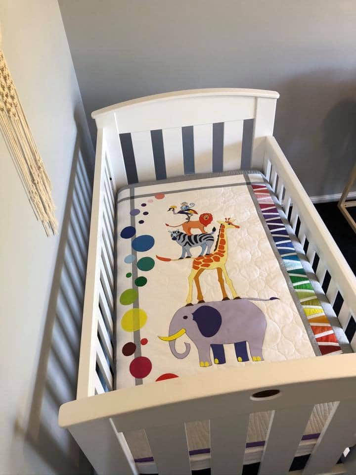 Zoo cot outlet bedding