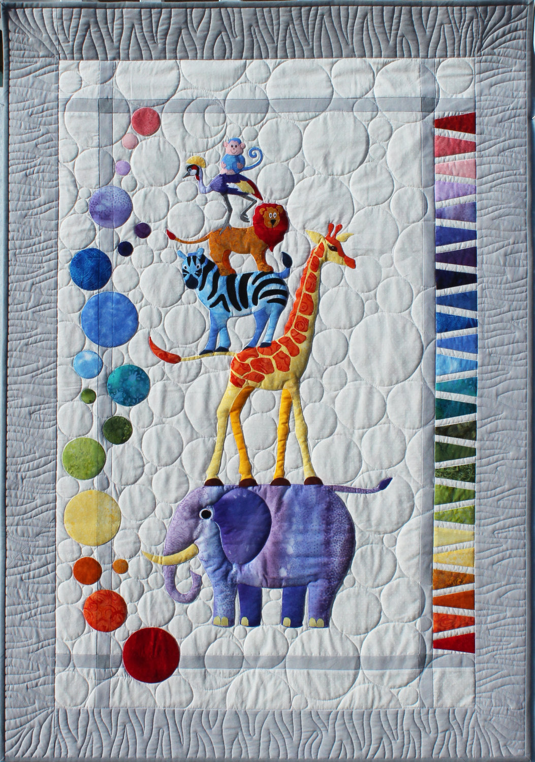 Offers In the Beginning Jungle Friends Quilt Kit