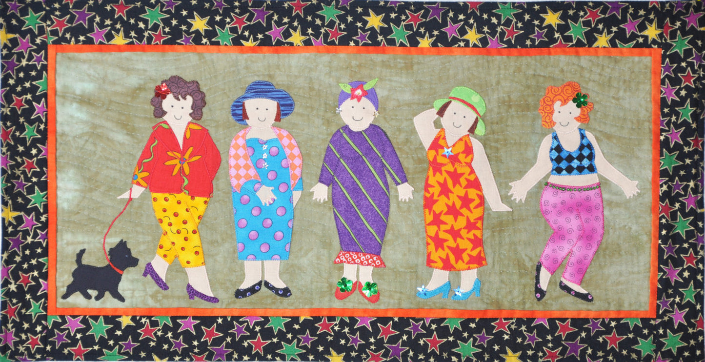 Bathing Beauties - Quilt Pattern