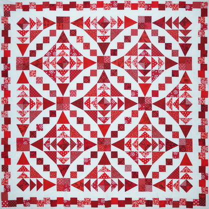 straight round the bend 2 sew textiles quilt pattern