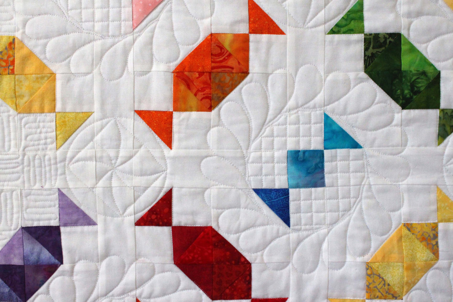 Lolly Scramble - Quilt Pattern - Great for child or baby's bed.