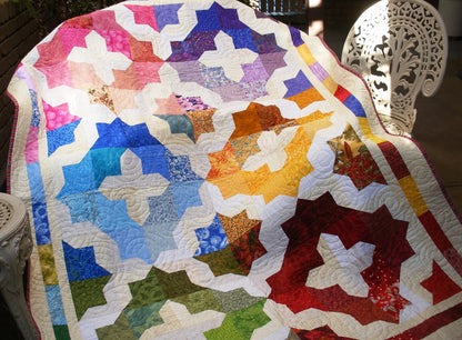 Flying Colors - Quilt Pattern downloadble .pdf