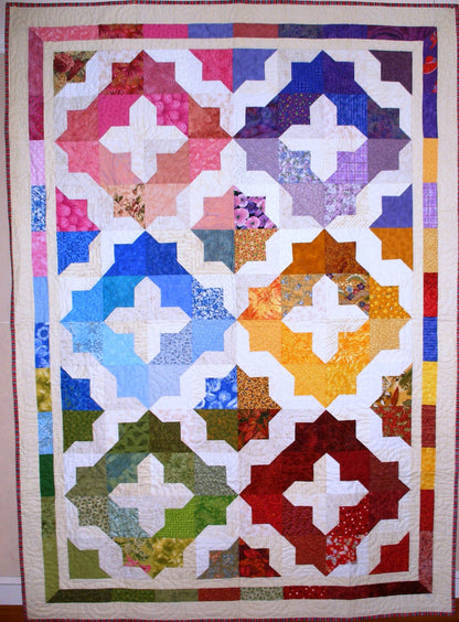 Flying Colors - Quilt Pattern downloadble .pdf