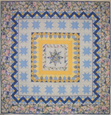 Margery's Medallion - Quilt Pattern - A genuine Australian antique