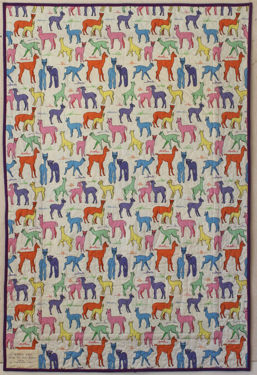 Alpaca Love - Nursery Quilt Pattern